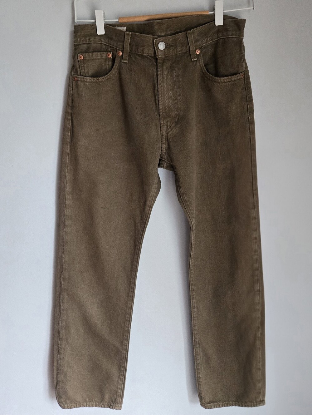 LEVI'S 551 Army Green Jeans W30 L32